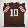 image:imageAutographedSigned Quinshon Judkins Cleveland Football Brown Jersey Beckett BAS COA