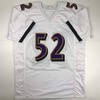 image:imageAutographedSigned Ray Lewis Baltimore White Football Jersey JSA COA