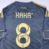 image:imageAutographedSigned Ricardo Kaka Real Madrid Black Retro Soccer Futbol Jersey Beckett BAS COA