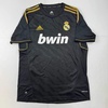 image:imageAutographedSigned Ricardo Kaka Real Madrid Black Retro Soccer Futbol Jersey Beckett BAS COA