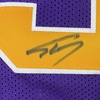 image:imageAutographedSigned Shaquille Shaq ONeal LSU Purple Basketball Jersey Beckett BAS COA