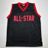 image:imageFacsimile Autographed Caitlin Clark 2024 1st AllStar Game Black Reprint Laser Auto Basketball Jersey Size Mens XL
