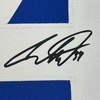 image:imageFramed Facsimile Autographed Auston Matthews 35x39 Toronto Blue Reprint Laser Auto Hockey Jersey