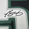 image:imageFramed Facsimile Autographed LeSean McCoy 35x39 Philadelphia Black Reprint Laser Auto Football Jersey