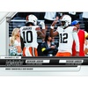 image:image2025 Panini Instant Quinshon JudkinsShedeur Sanders 261 Rookie Tandem Rolls Over Raiders Cleveland Browns Rookie RC Football Card