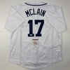 image:imageAutographedSigned Denny McLain Detroit White Baseball Jersey JSA COA