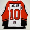 image:imageAutographedSigned John LeClair Philadelphia White Hockey Jersey JSA COA