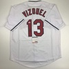 image:imageAutographedSigned Omar Vizquel Cleveland White Baseball Jersey PSADNA COA