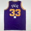 image:imageAutographedSigned Shaquille Shaq ONeal LSU Purple Basketball Jersey Beckett BAS COA