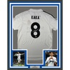 image:imageFramed AutographedSigned Ricardo Kaka 35x39 Real Madrid White Soccer Futbol Jersey Beckett BAS COA