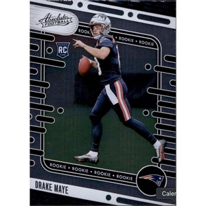 image:image2024 Panini Absolute Drake Maye 103 New England Patriots Rookie RC Football Card