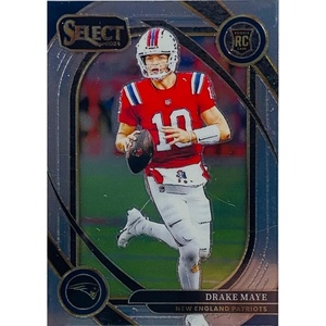 image:image2024 Panini Select Drake Maye 218 New England Patriots Rookie RC Football Card