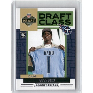 image:image2025 Panini Rookies amp Stars 15 Cam Ward Draft Class Rookie RC Football Card