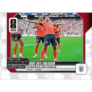 image:image2026 Panini Instant FIFA World Cup Jude Bellingham 152 Bellingham Kick Starts Closing Run England Soccer Card