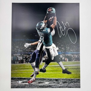 image:imageAutographedSigned Alshon Jeffery Philadelphia Eagles Super Bowl LII 52 TD Catch 16x20 Football Photo Beckett BAS COA
