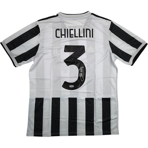 image:imageAutographedSigned Giorgio Chiellini Juventus White Soccer Futbol Jersey Beckett BAS COA