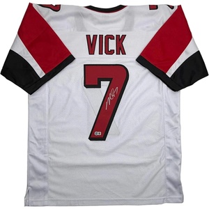 image:imageAutographedSigned Michael Mike Vick Atlanta White Football Jersey PSADNA COA